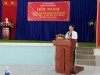 TRUNG TÂM Y TẾ KHU VỰC VĨNH THẠNH TỔ CHỨC HỘI NGHỊ CÔNG BỐ CÁC QUYẾT ĐỊNH CỦA GIÁM ĐỐC VỀ CÔNG TÁC CÁN BỘ